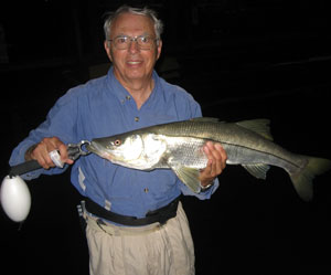 Pat with Snook